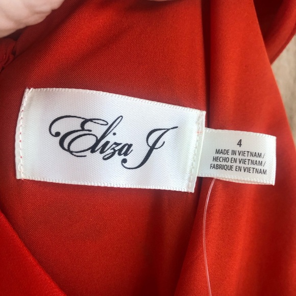 NWT Eliza J floral accordion pleated maxi dress. - Picture 14 of 15